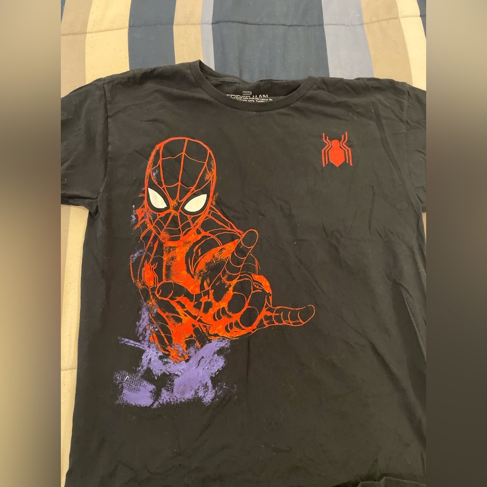 Spider man short sleeve t-shirt